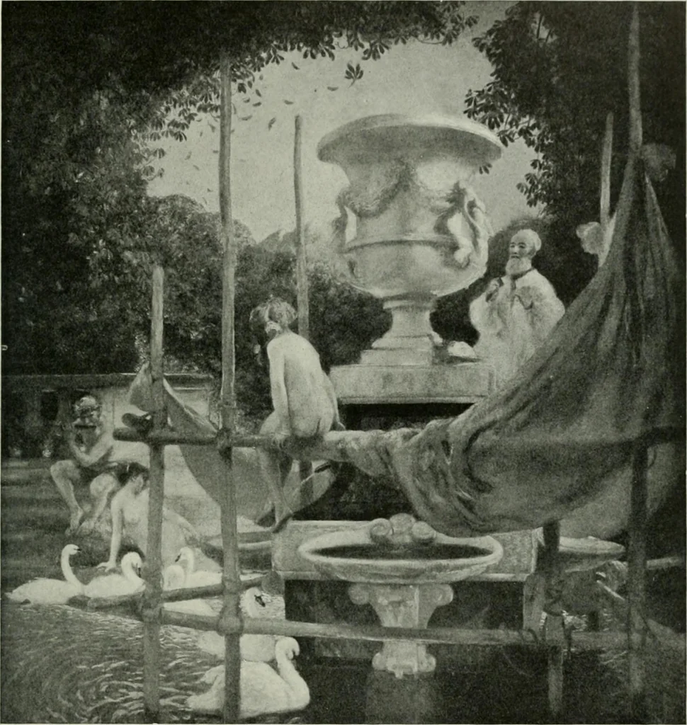 An illustration from Studio international, 1893, leaf 38