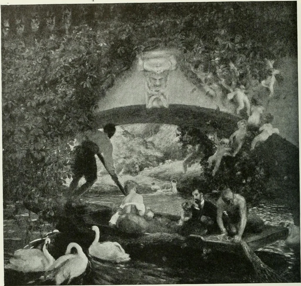 An illustration from Studio international, 1893, leaf 39