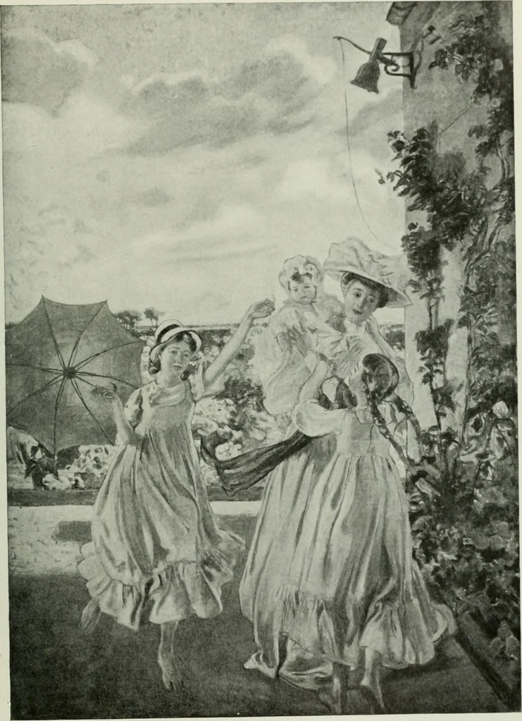 An illustration from Studio international, 1893, leaf 42