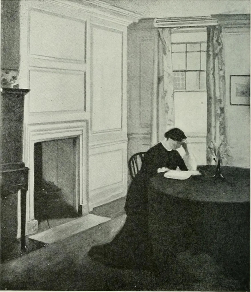 An illustration from Studio international, 1893, leaf 45
