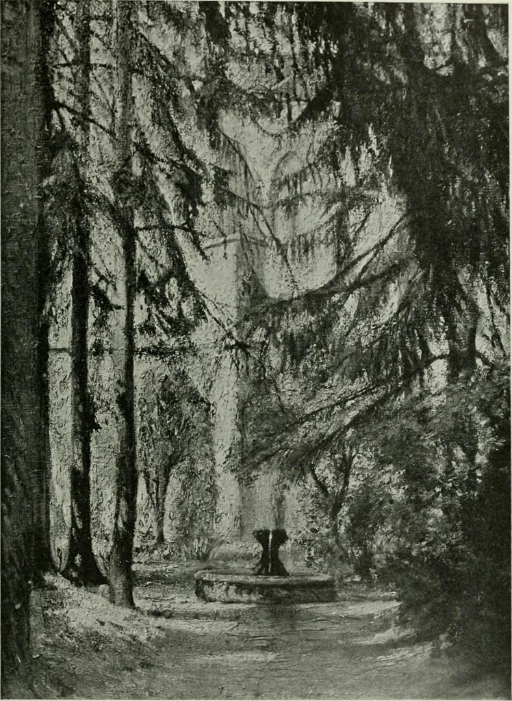 An illustration from Studio international, 1893, leaf 50