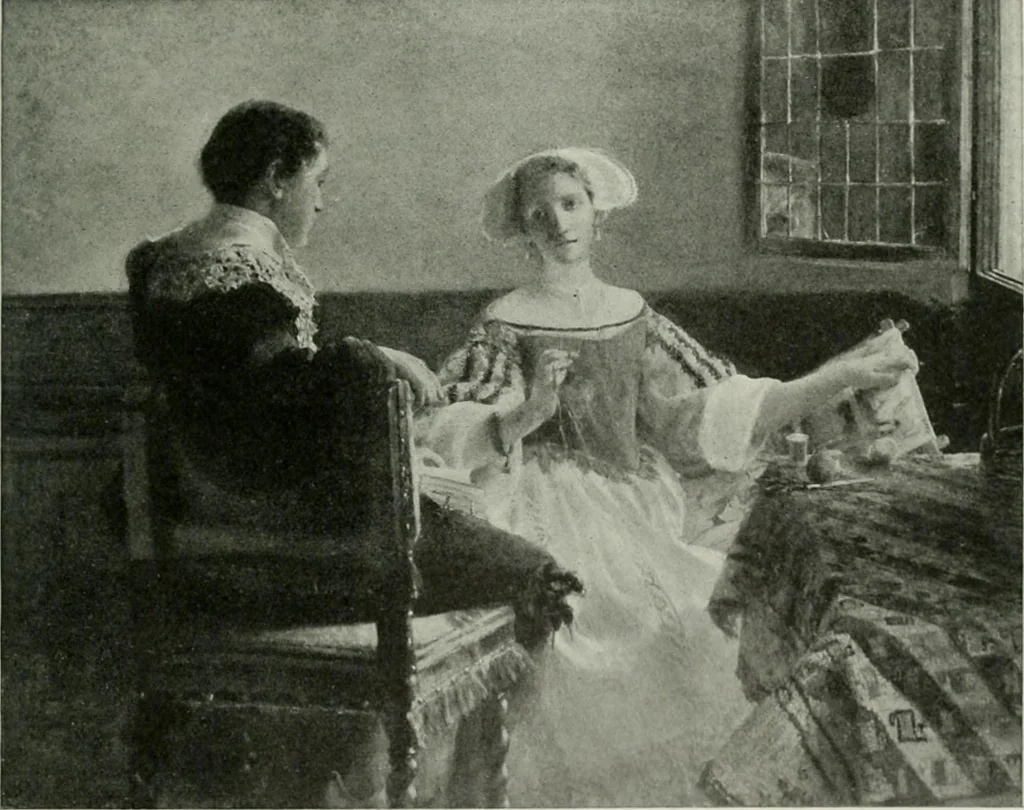 An illustration from Studio international, 1893, leaf 66