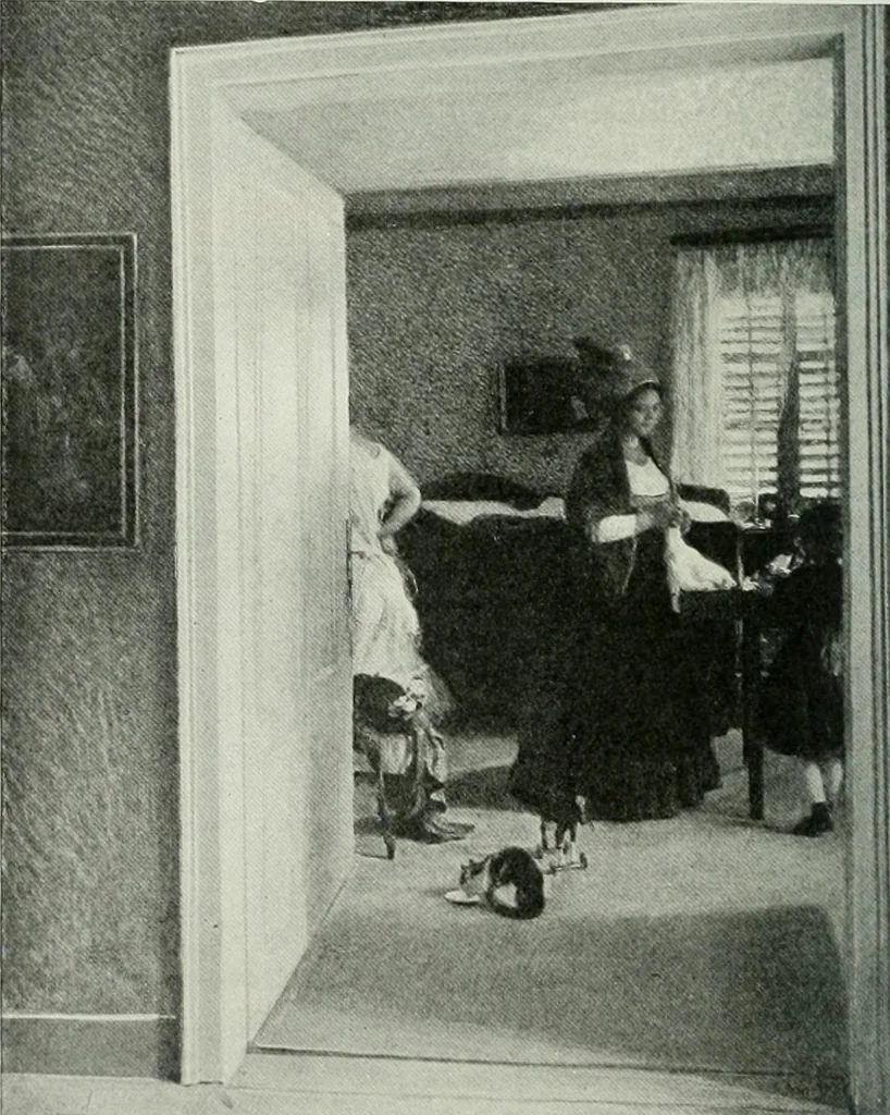 An illustration from Studio international, 1893, leaf 79