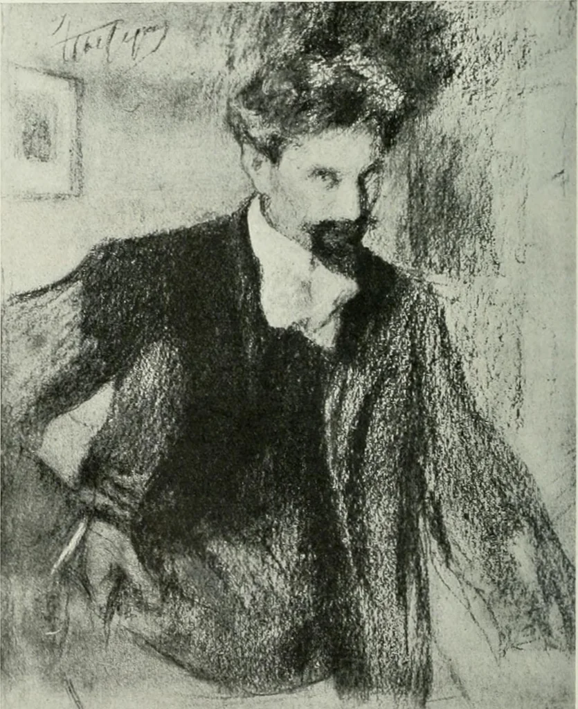 An illustration from Studio international, 1893, leaf 85