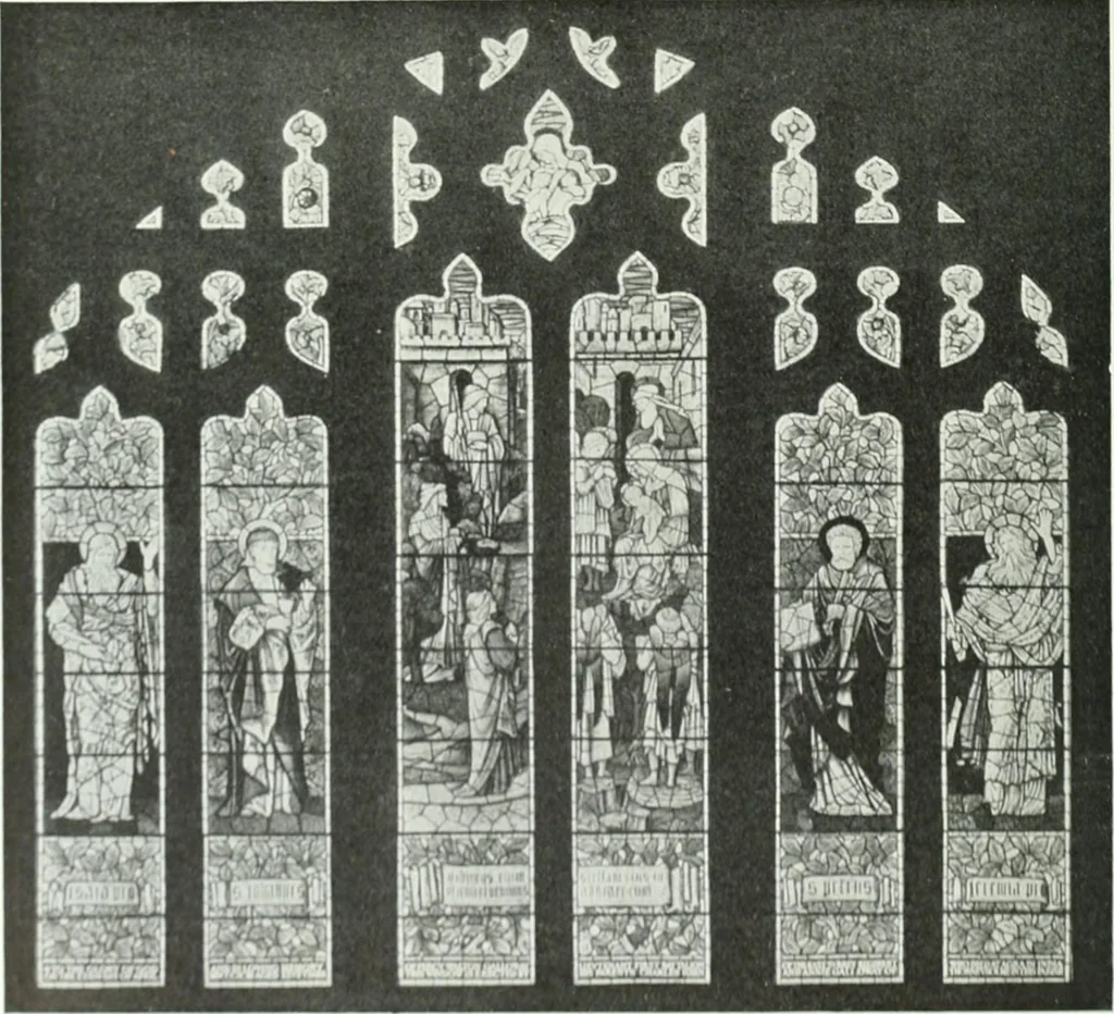An illustration from Studio international, 1893, leaf 101