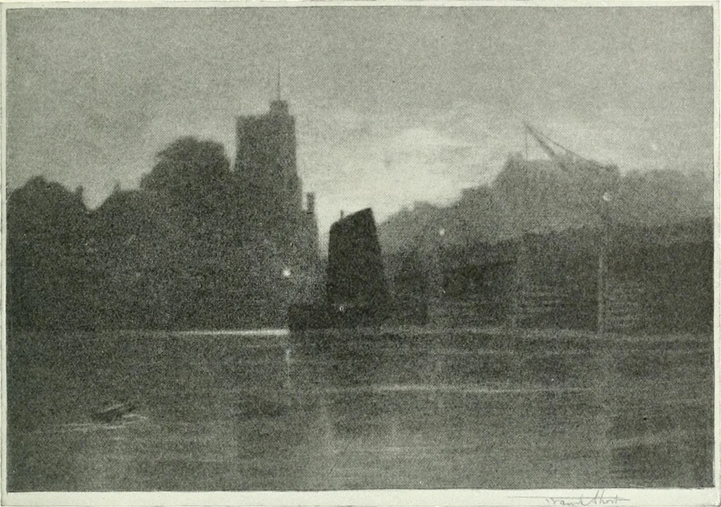 An illustration from Studio international, 1893, leaf 12