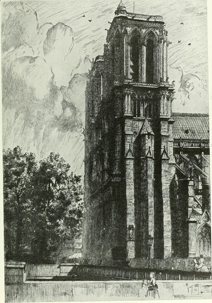 An illustration from Studio international, 1893, leaf 138