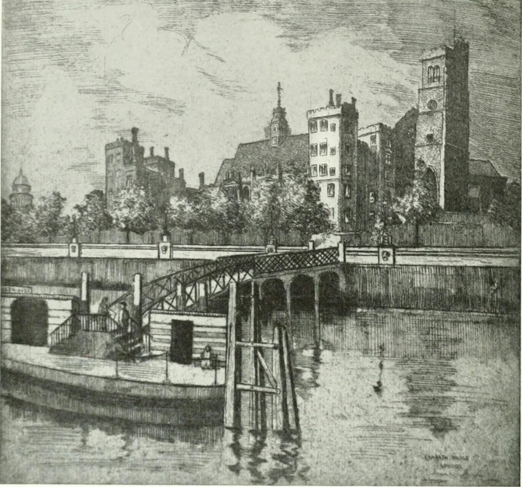 An illustration from Studio international, 1893, leaf 159