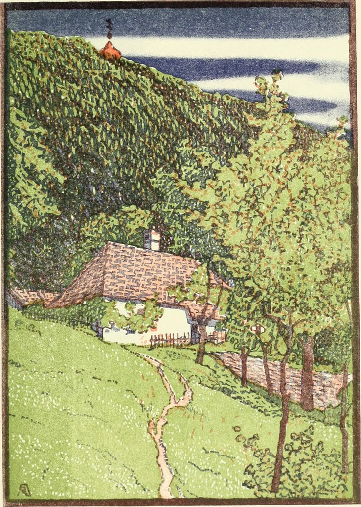 An illustration from Studio international, 1893, leaf 166