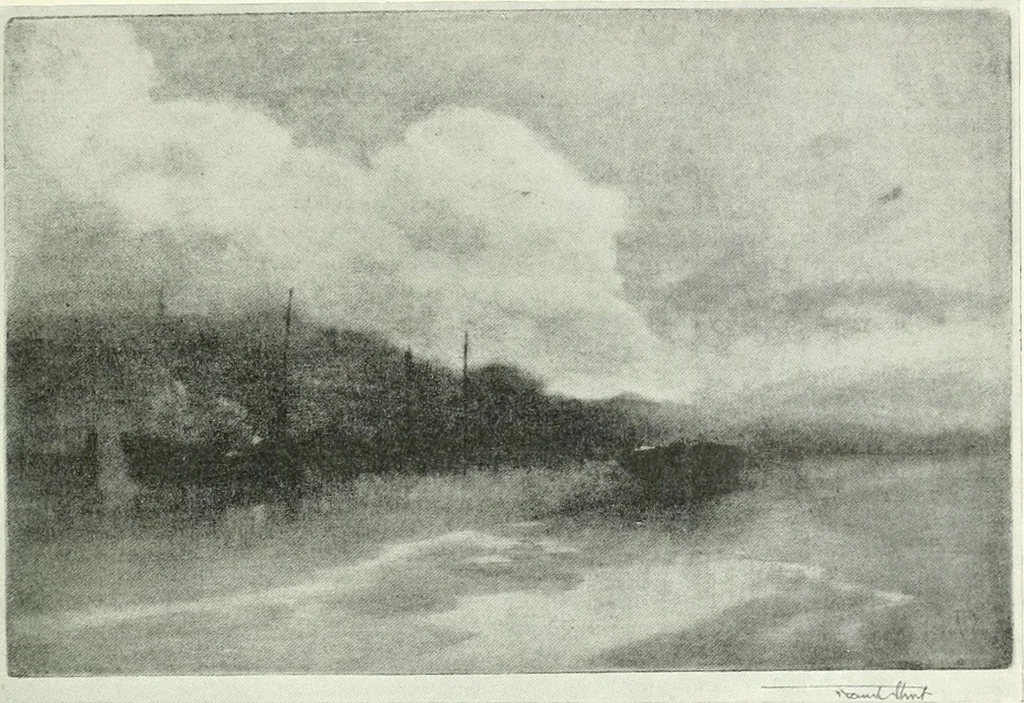 An illustration from Studio international, 1893, leaf 18