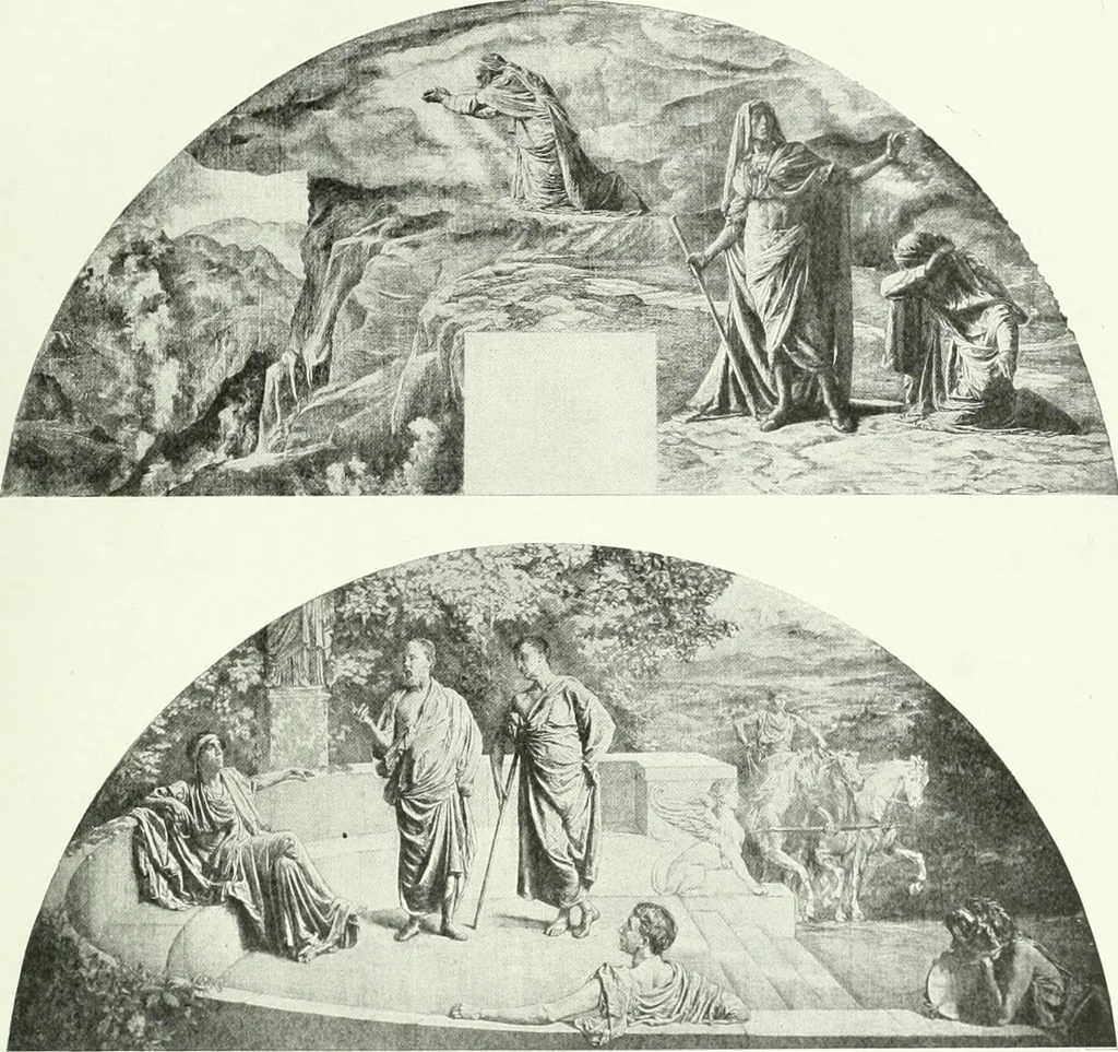 An illustration from Studio international, 1893, leaf 184