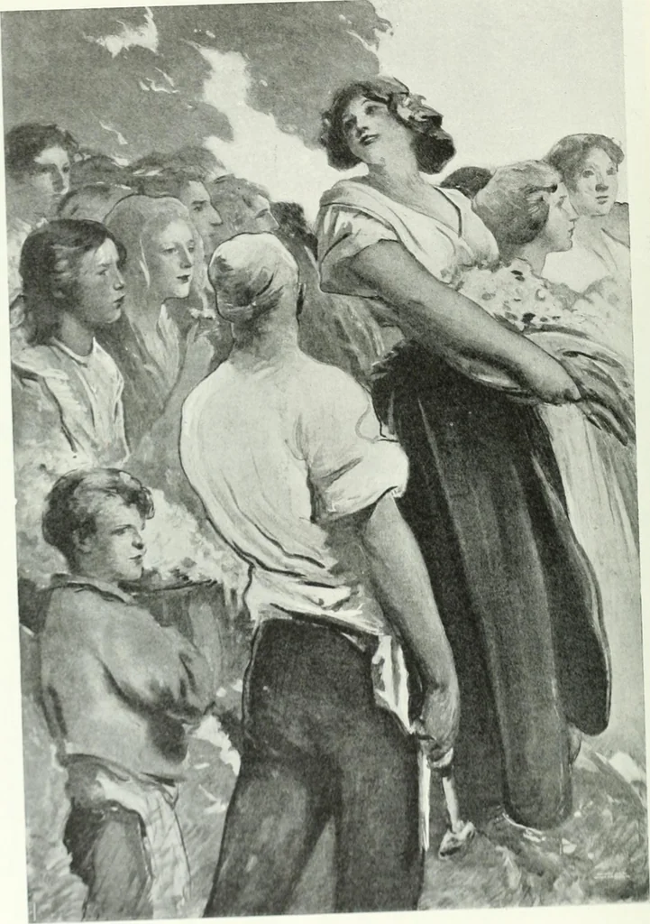 An illustration from Studio international, 1893, leaf 187