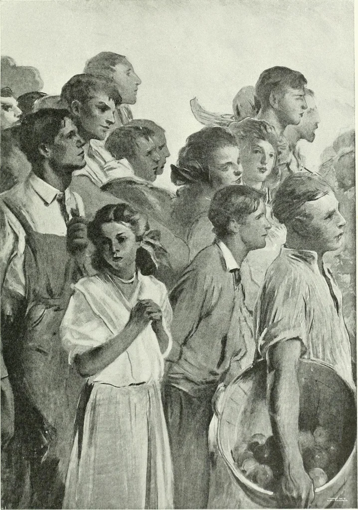 An illustration from Studio international, 1893, leaf 188