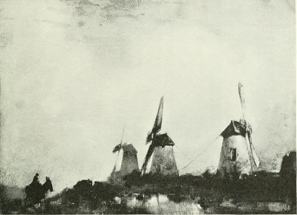 An illustration from Studio international, 1893, leaf 206