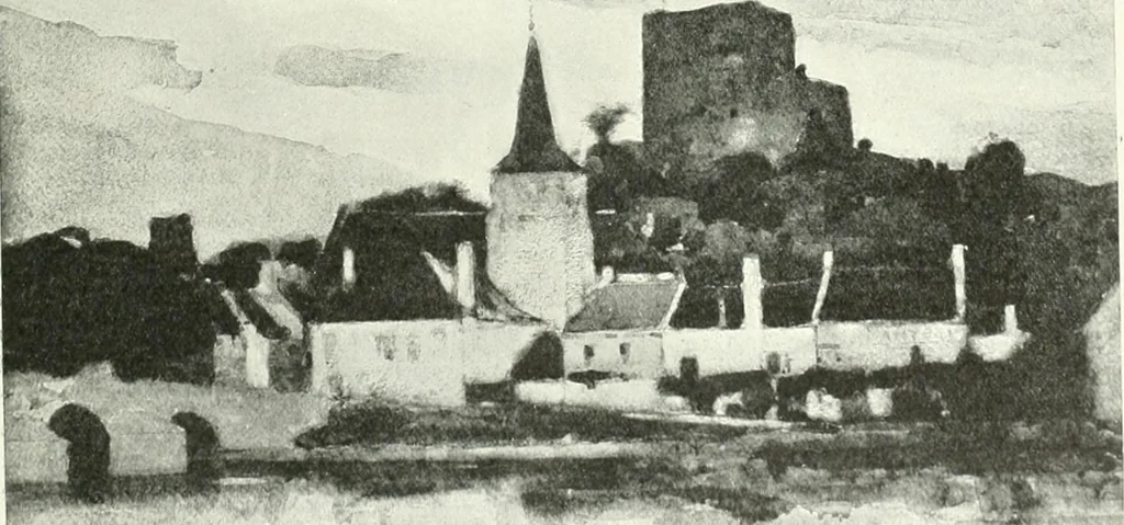 An illustration from Studio international, 1893, leaf 208