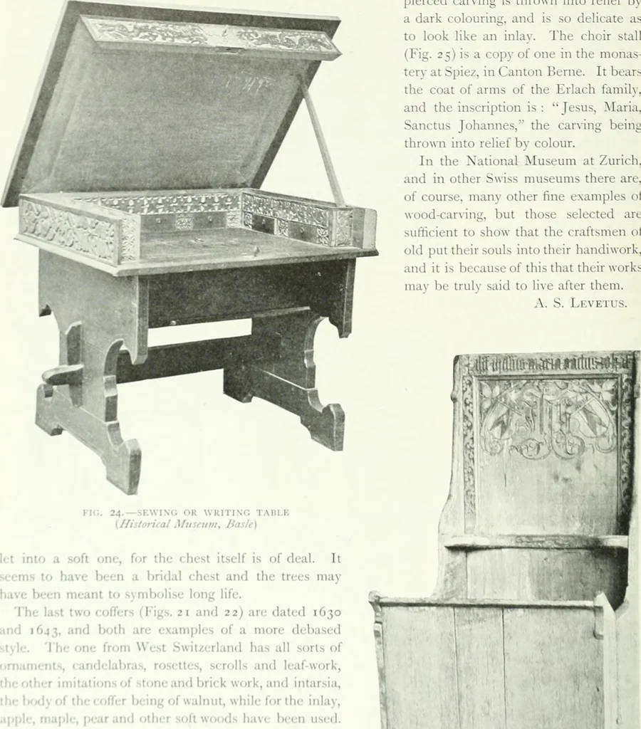 An illustration from Studio international, 1893, leaf 219