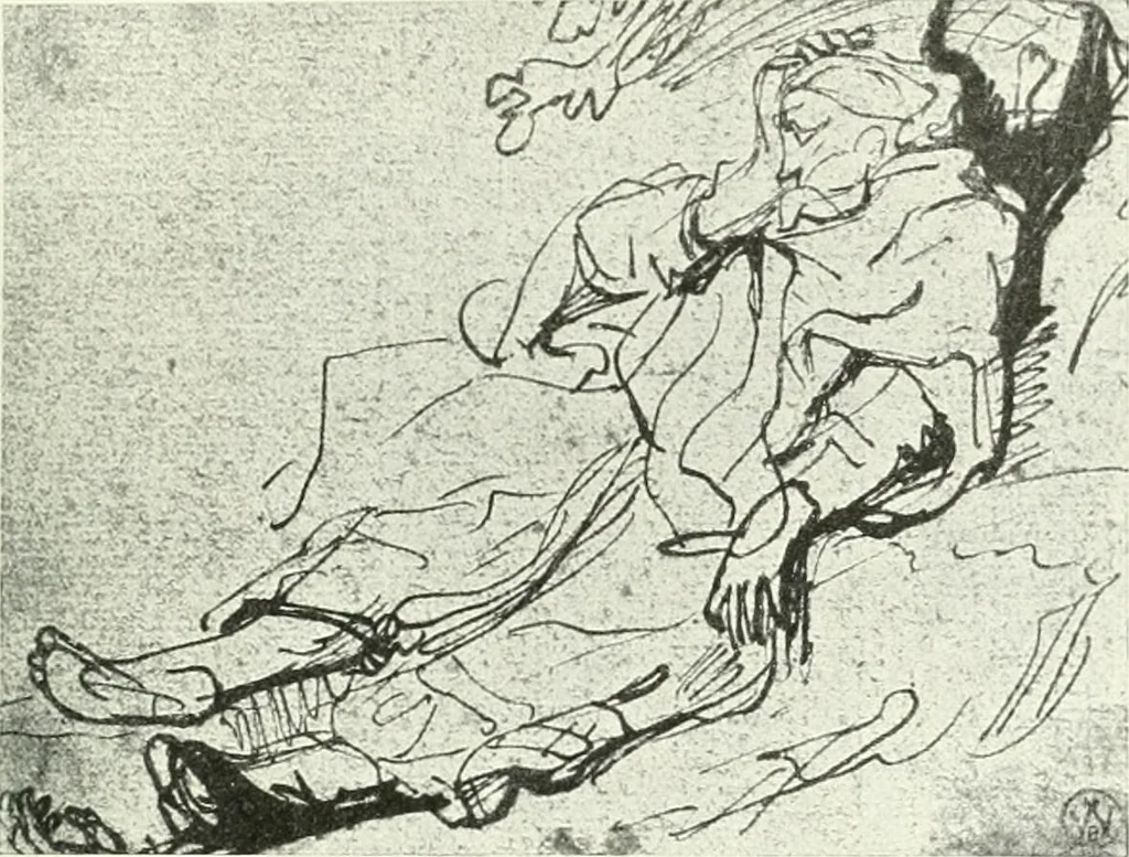 An illustration from Studio international, 1893, leaf 220