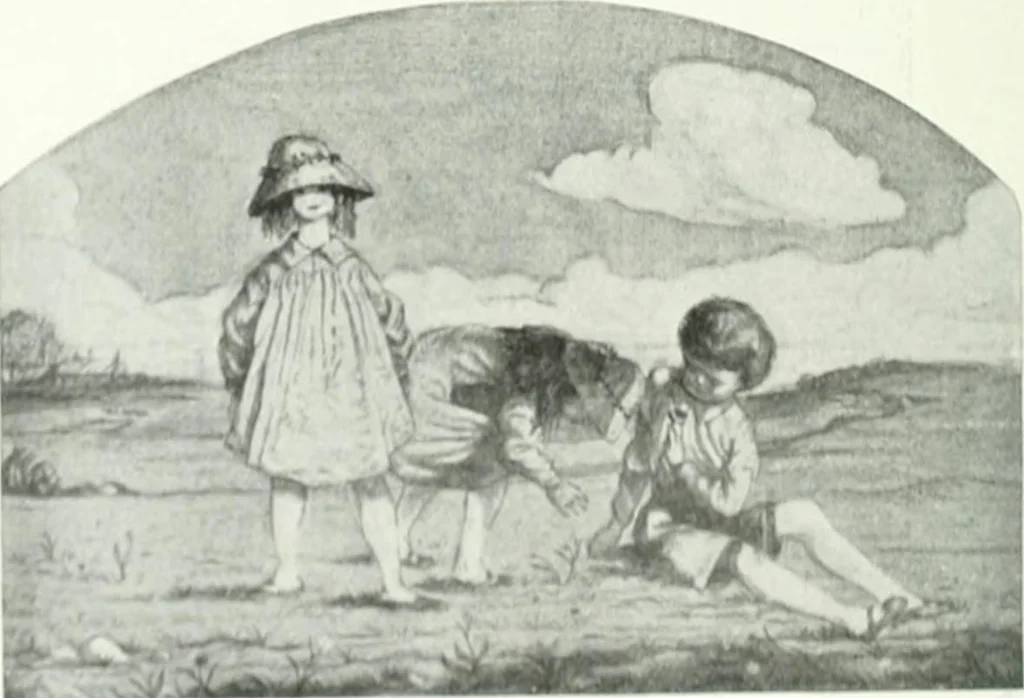 An illustration from Studio international, 1893, leaf 235