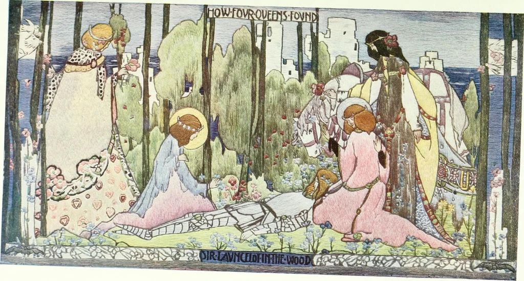 An illustration from Studio international, 1893, leaf 240