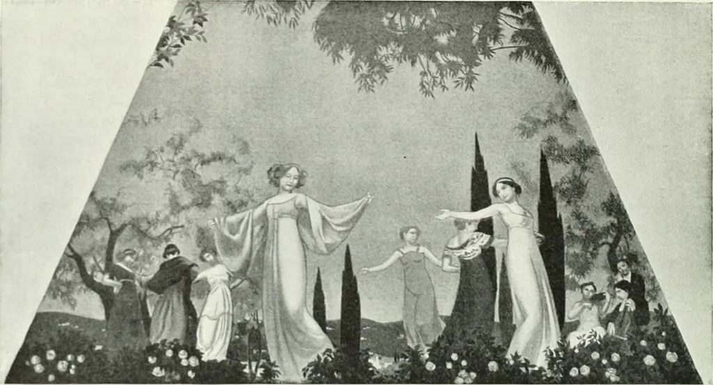 An illustration from Studio international, 1893, leaf 241
