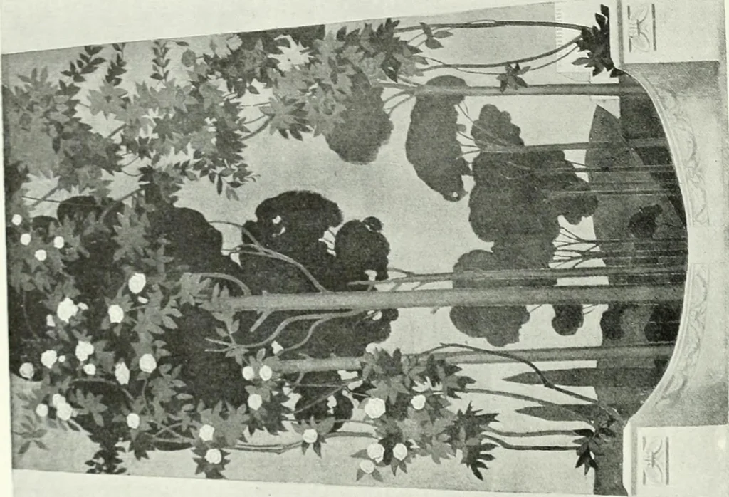 An illustration from Studio international, 1893, leaf 243