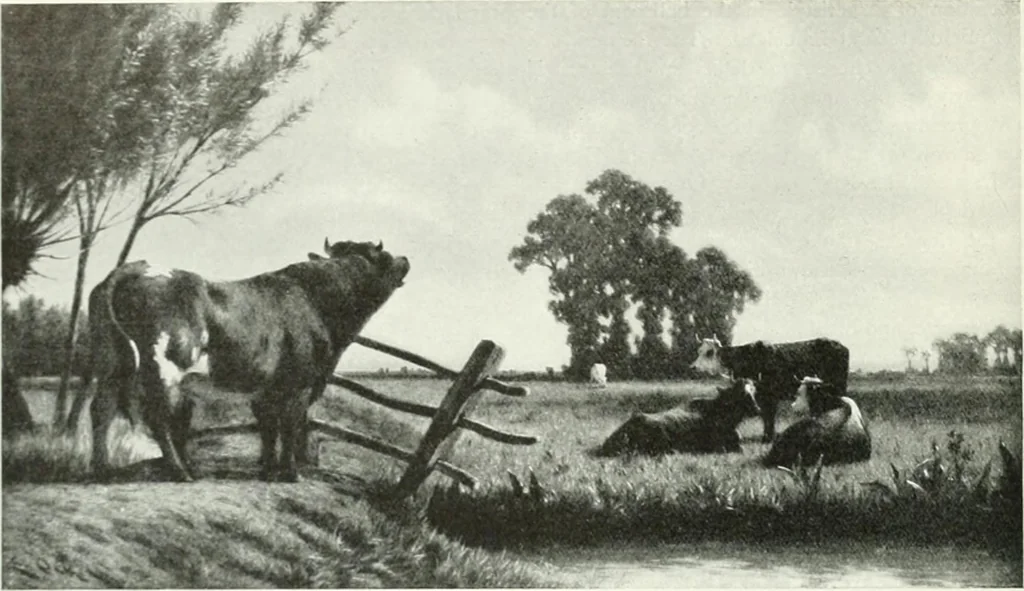 An illustration from Studio international, 1893, leaf 245