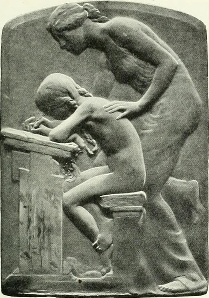 An illustration from Studio international, 1893, leaf 252