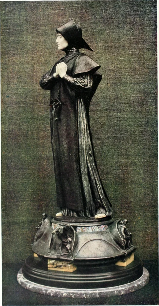 An illustration from Studio international, 1893, leaf 265