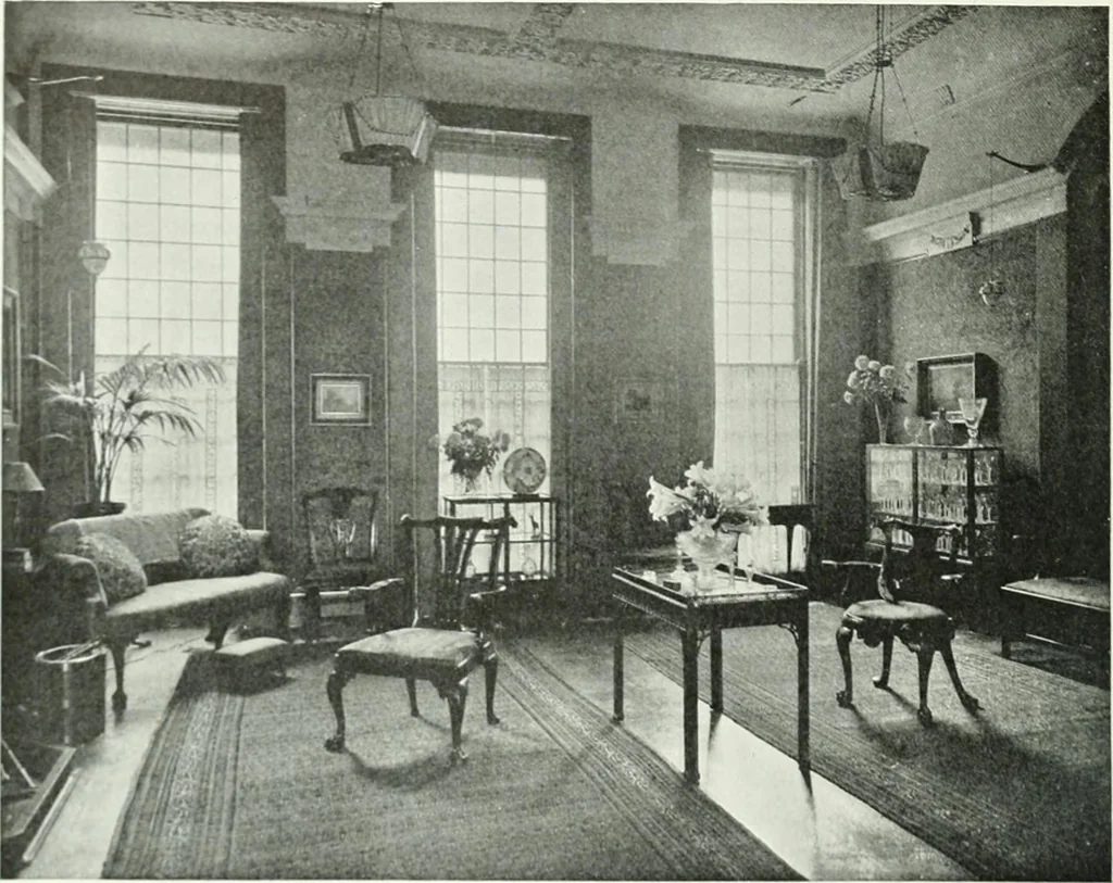 An illustration from Studio international, 1893, leaf 269