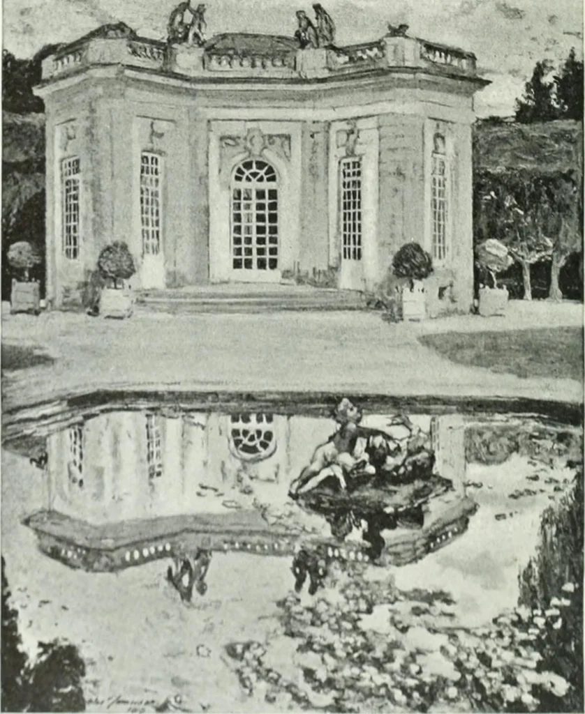 An illustration from Studio international, 1893, leaf 279