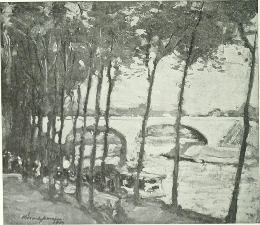 An illustration from Studio international, 1893, leaf 281