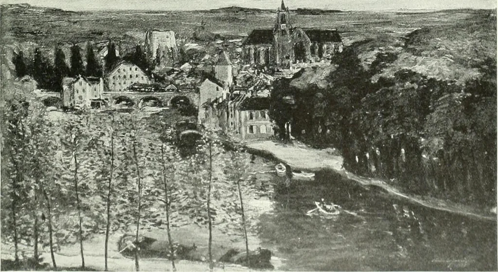 An illustration from Studio international, 1893, leaf 284