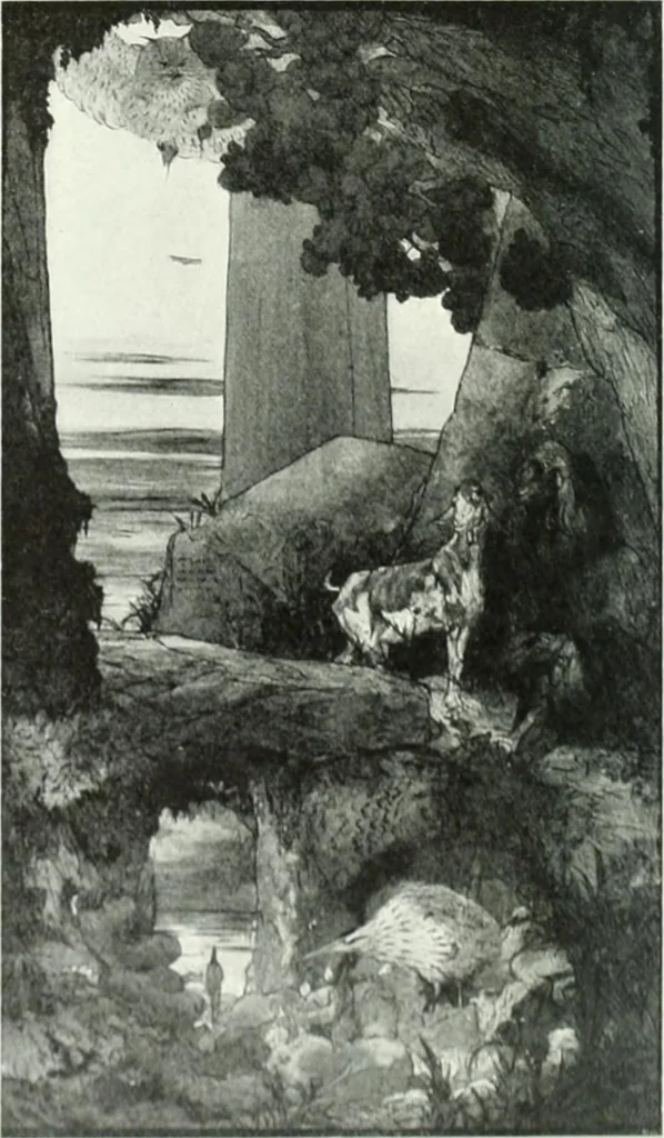 An illustration from Studio international, 1893, leaf 301