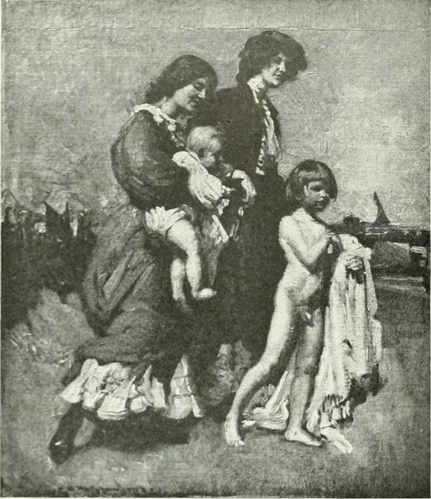 An illustration from Studio international, 1893, leaf 31