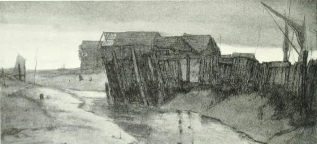 An illustration from Studio international, 1893, leaf 321