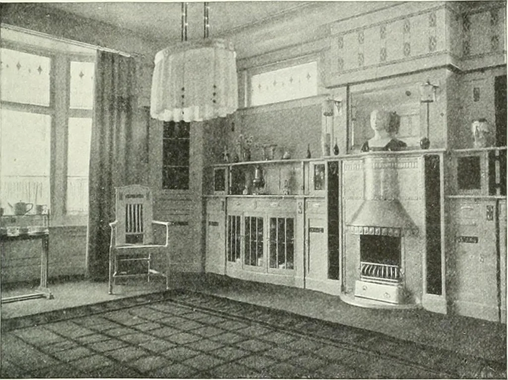 An illustration from Studio international, 1893, leaf 330