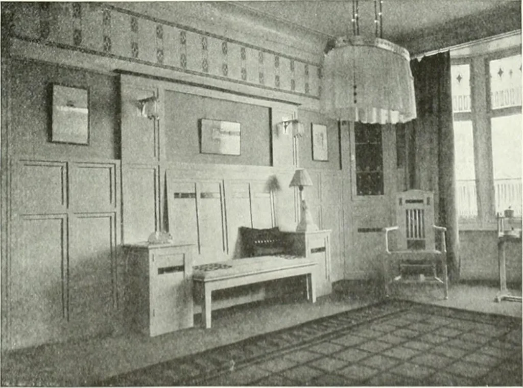An illustration from Studio international, 1893, leaf 330