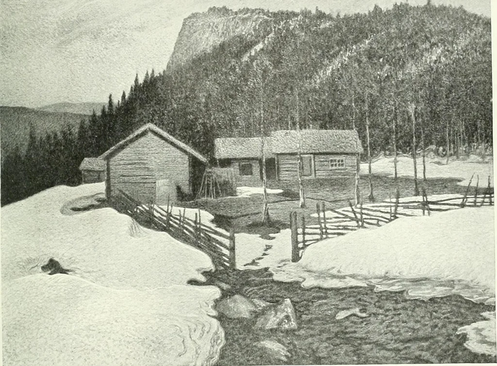 An illustration from Studio international, 1893, leaf 338