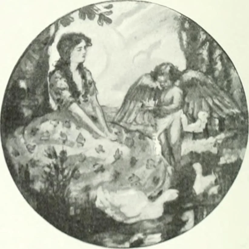 An illustration from Studio international, 1893, leaf 341