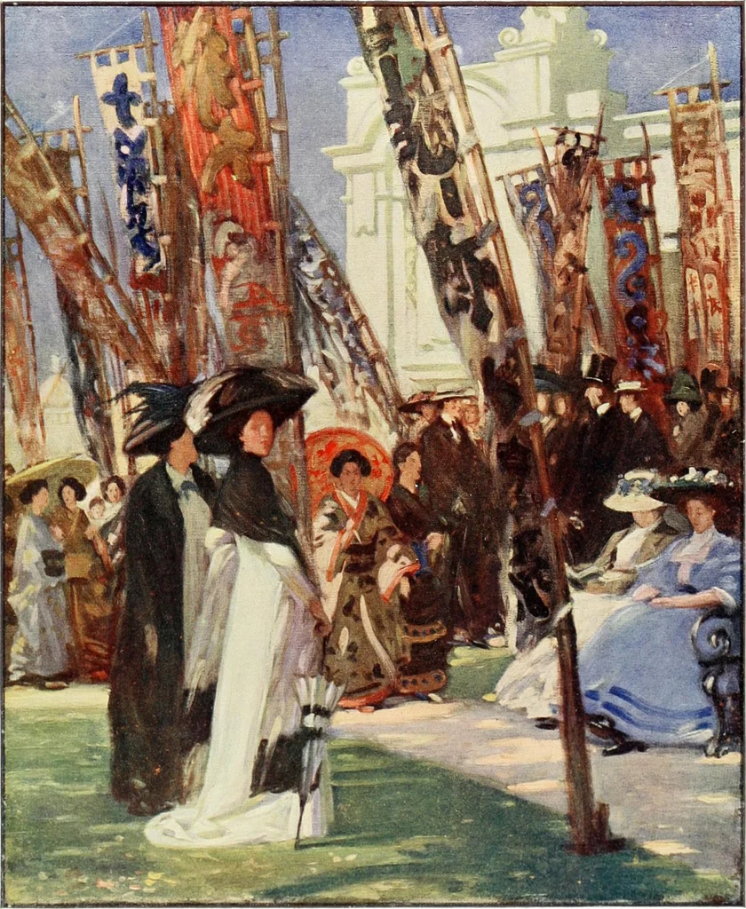 An illustration from Studio international, 1893, leaf 342