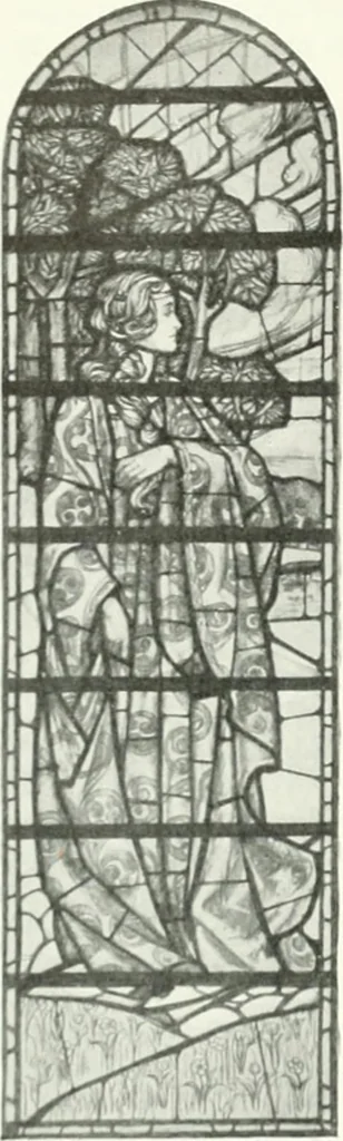 An illustration from Studio international, 1893, leaf 345
