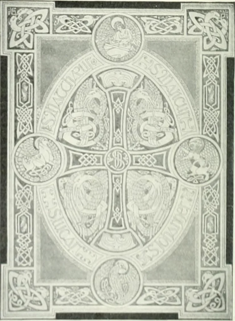 An illustration from Studio international, 1893, leaf 345