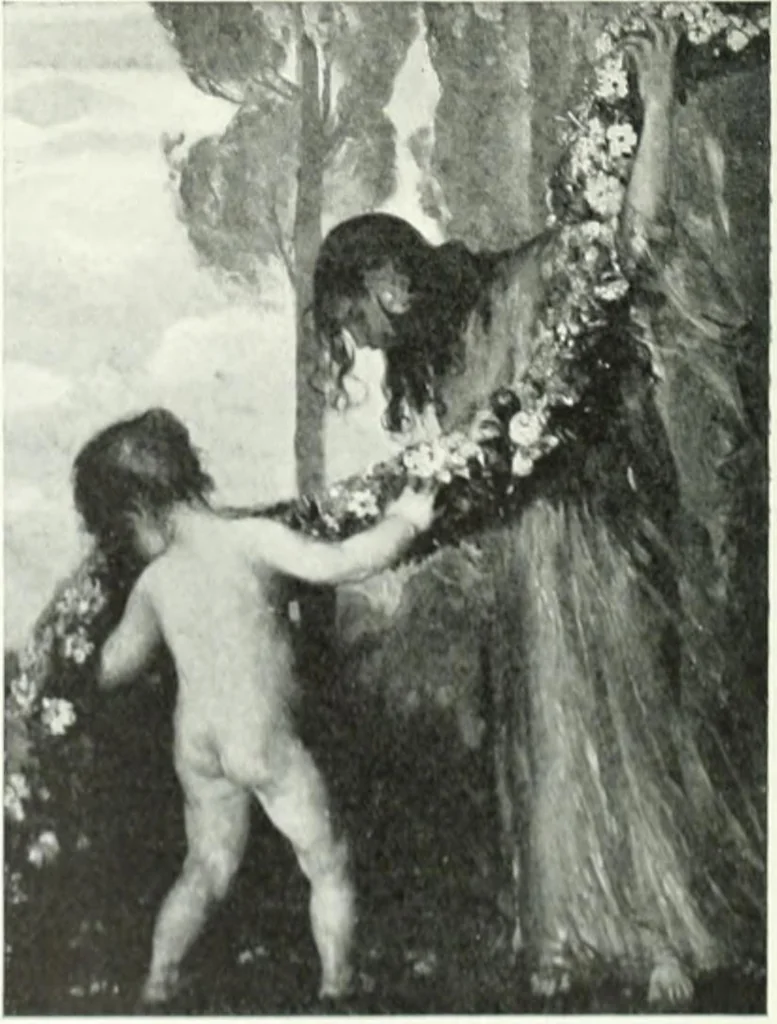 An illustration from Studio international, 1893, leaf 43