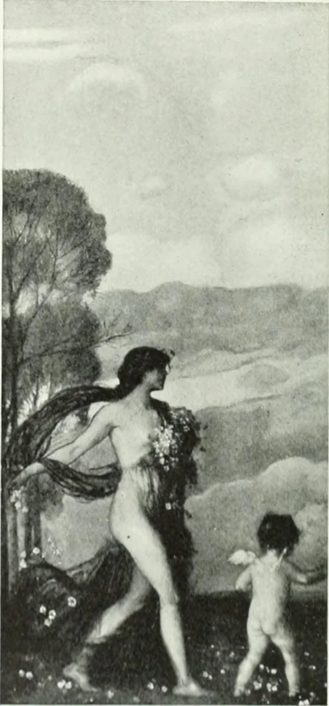 An illustration from Studio international, 1893, leaf 45