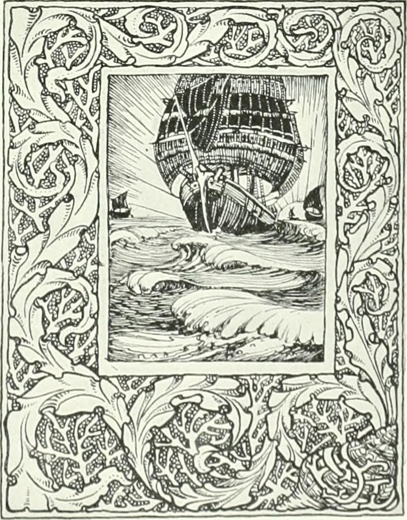An illustration from Studio international, 1893, leaf 66