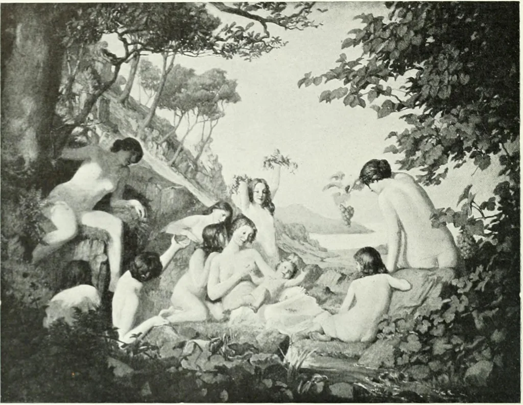 An illustration from Studio international, 1893, leaf 71