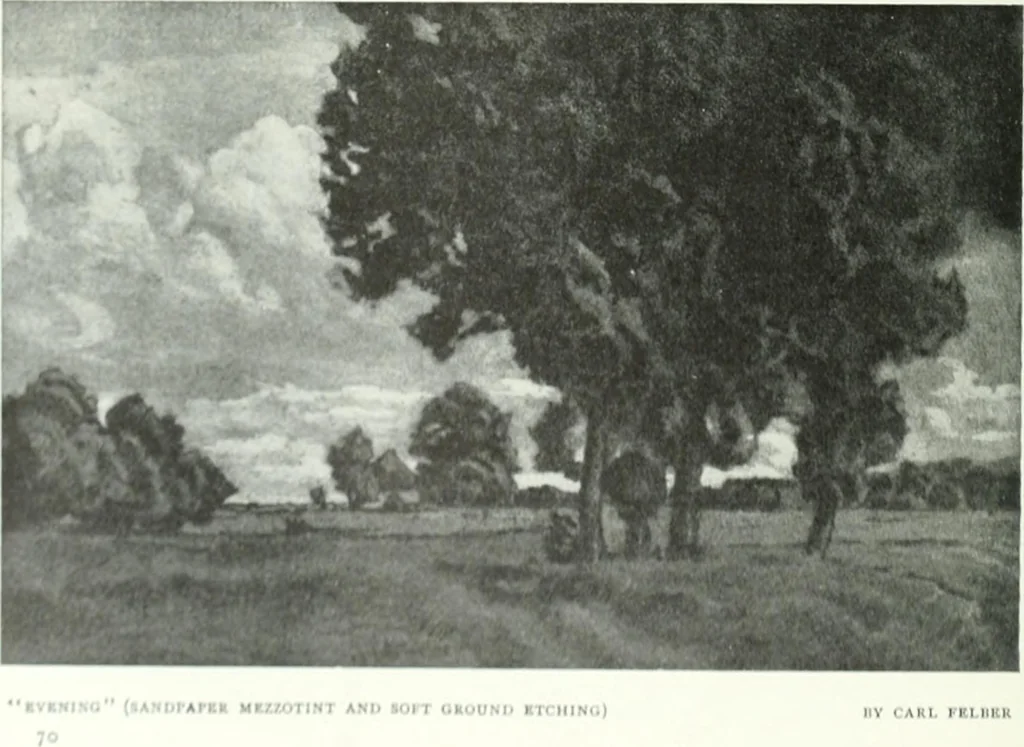 An illustration from Studio international, 1893, leaf 77