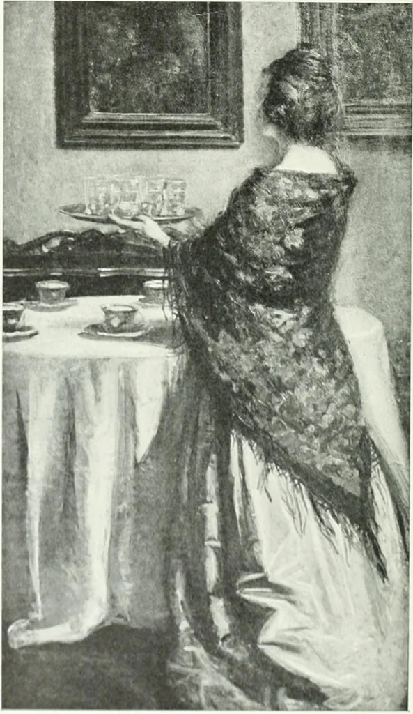 An illustration from Studio international, 1893, leaf 85