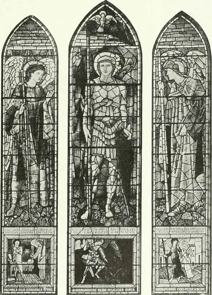An illustration from Studio international, 1893, leaf 98