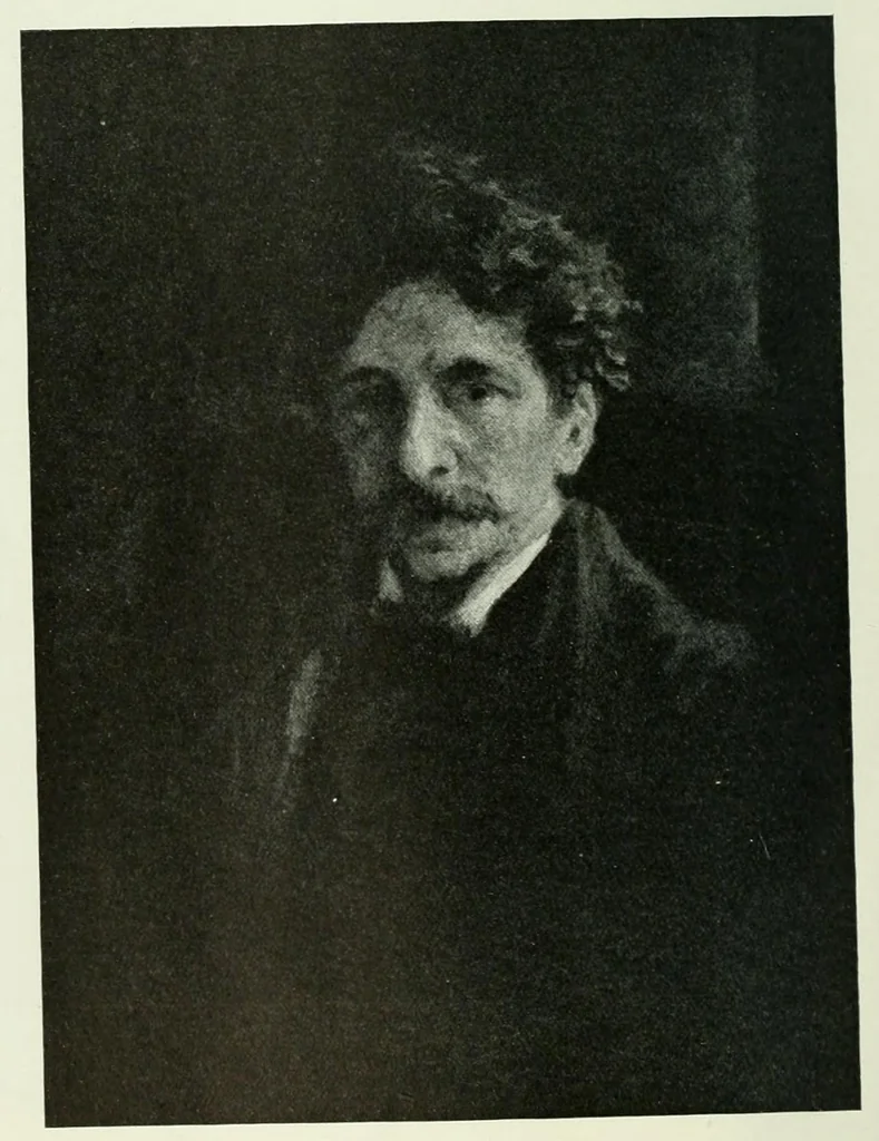 An illustration from Studio international, 1893, leaf 117